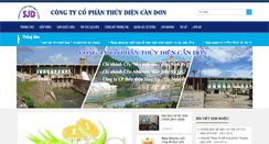 Desktop Screenshot of candon.com.vn